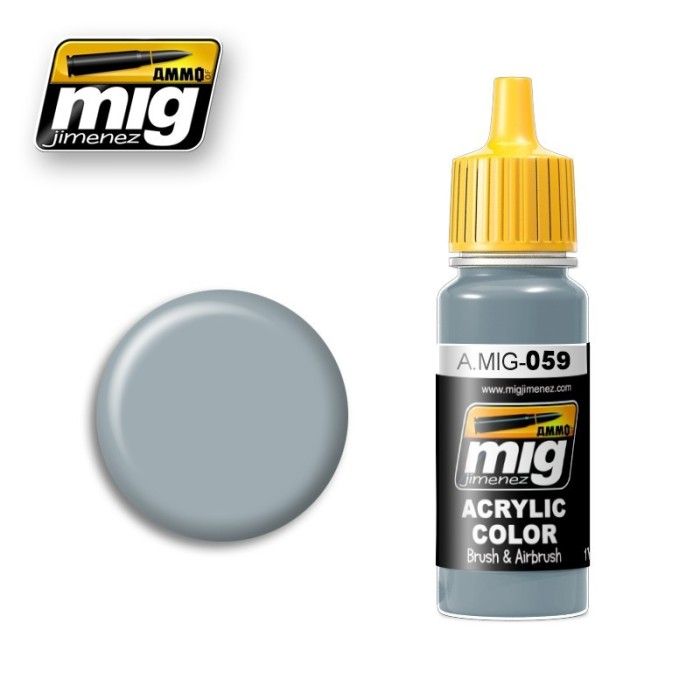 Paint Mig Jimenez Authentique Colors A.MIG-0059 Grey