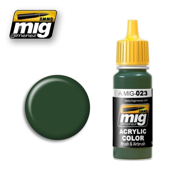 Paint Mig Jimenez Authentique Colors A.MIG-0023 Protective Green