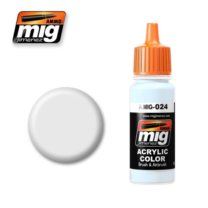 Paint Mig Jimenez Washable Colors A.MIG-0024 White Camo