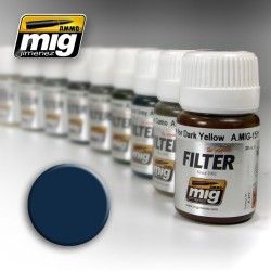 Paint Mig Jimenez Filters A.MIG-1509 Blue for Dark Grey