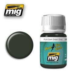 Paint Mig Jimenez Wash A.MIG-1608 Plw Dark Green Grey