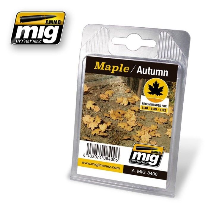 Leaves Mig Jimenez A.MIG-8400 Maple - Autumn