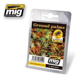Laser-Cut Plants Mig Jimenez A.MIG-8454 Ground Palms