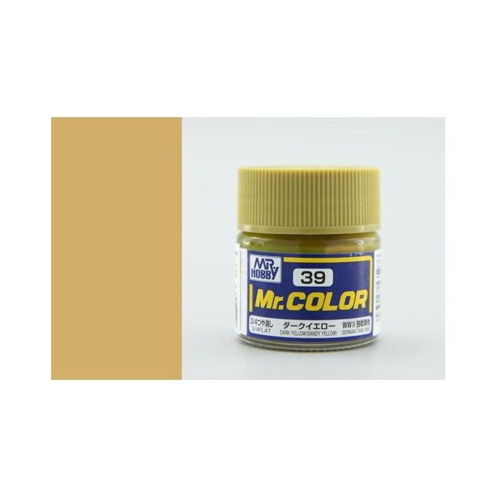 Paints Mr Color C039 Dark Yellow Sandy Yellow