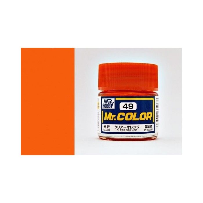 Mr Color C049 Clear Orange paints