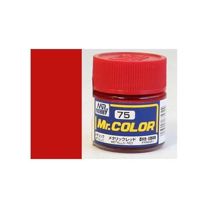 Mr Color C075 Metallic Red paints