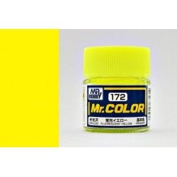 Mr Color C172 Fluorescent Yellow paints