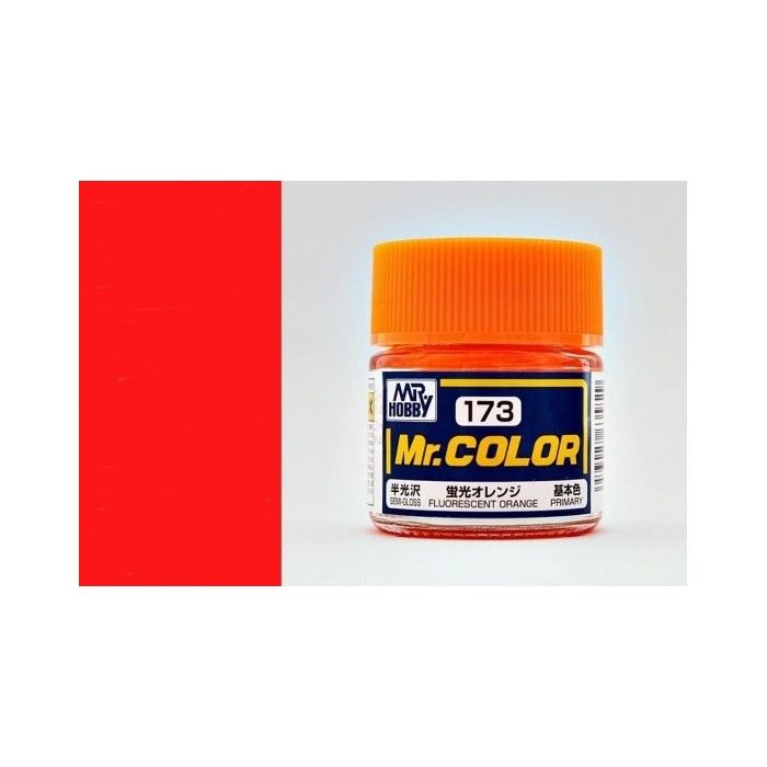 Mr Color C173 Fluorescent Orange paints