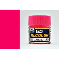 Mr Color C174 Fluorescent Pink paints