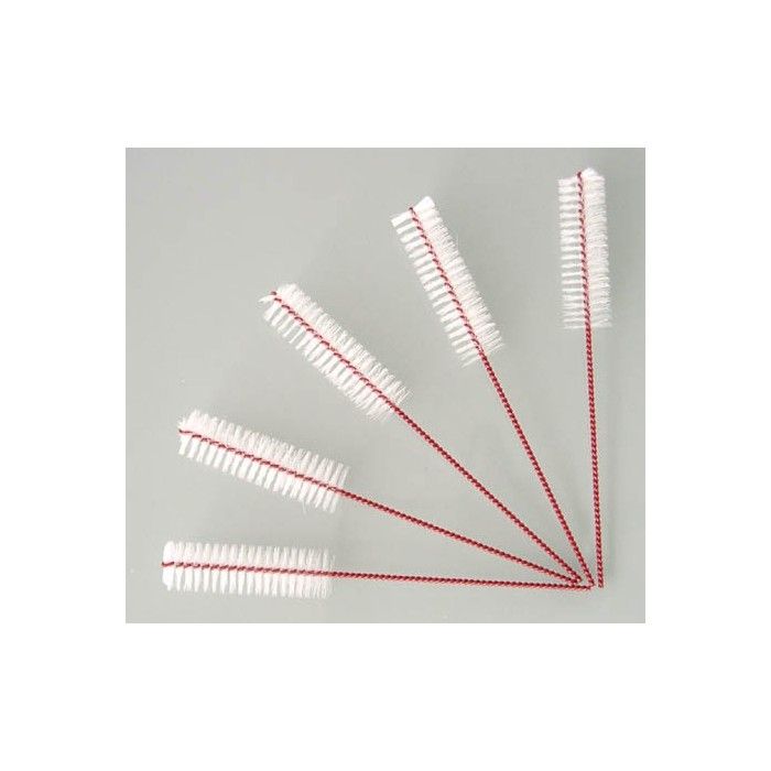 Set of 5 flexible cleaning brushes, diameter 8 mm